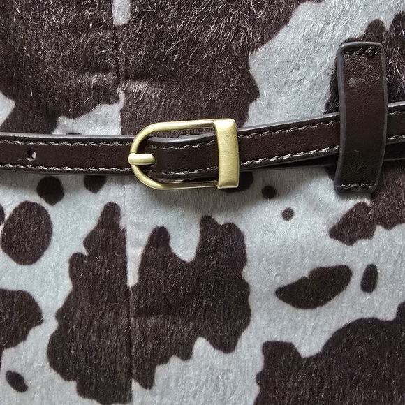 House of Harlow 1960 Cow Print Shoulder Crossbody Purse Bag New NWT - Picture 6 of 15